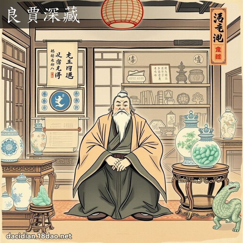 良贾深藏 配图
