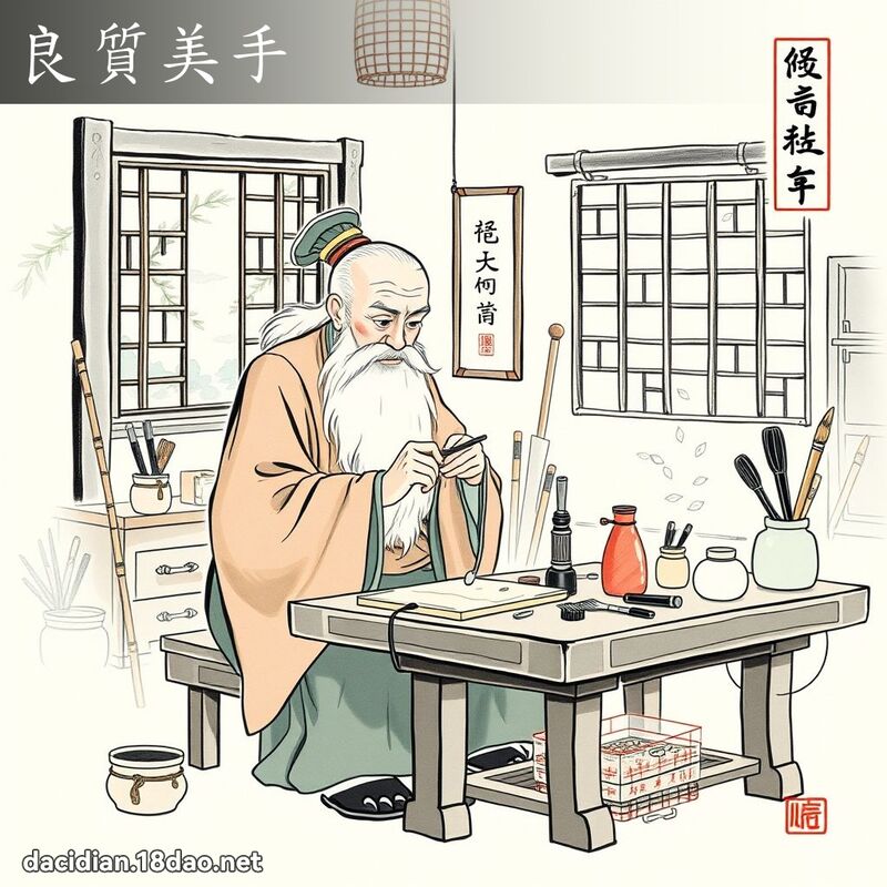 良质美手 配图
