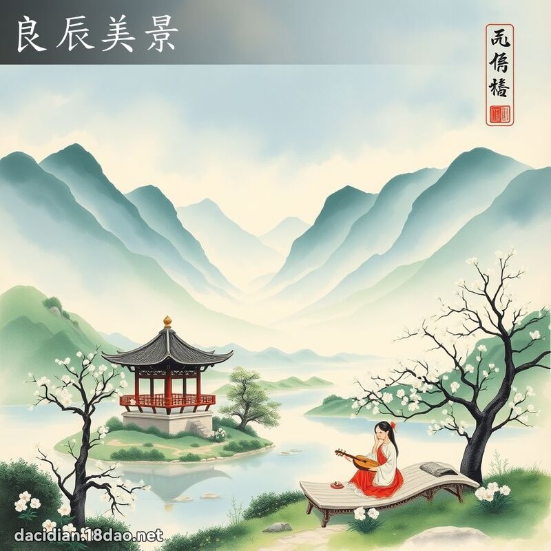 良辰美景 配图