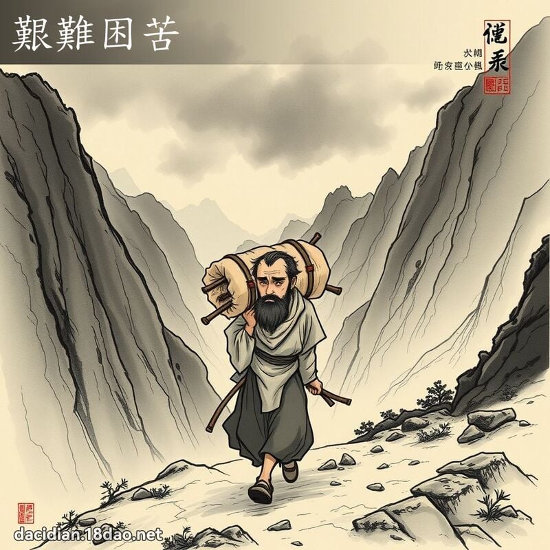 艰难困苦 配图