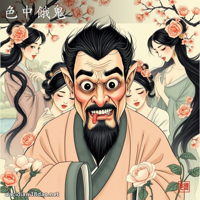 色中饿鬼 配图