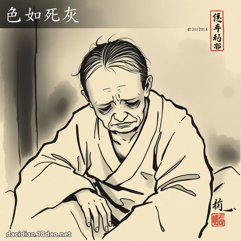 色如死灰 配图