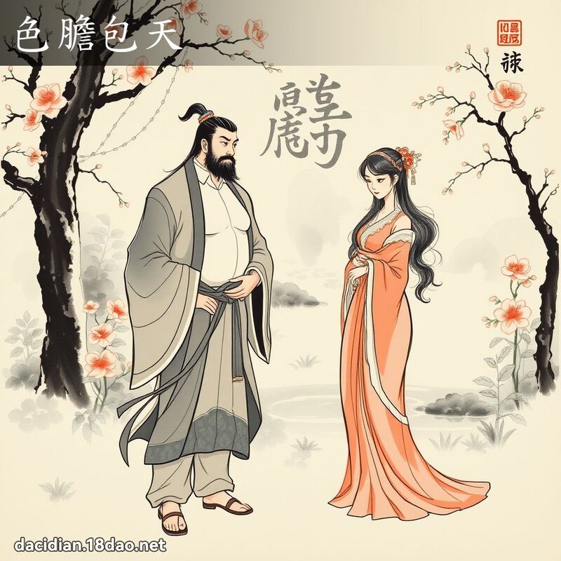 色胆包天 配图