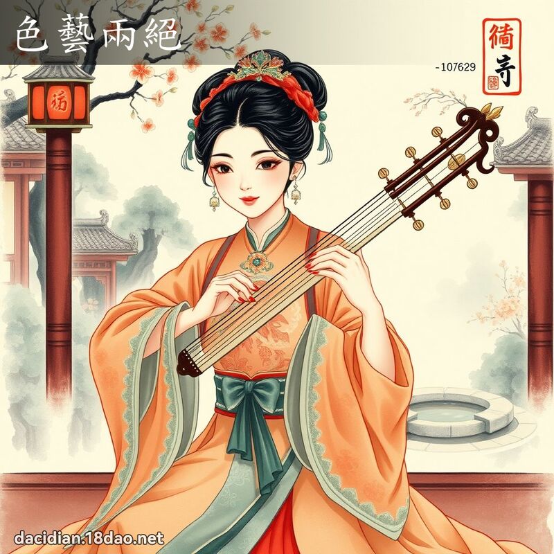 色艺两绝 配图