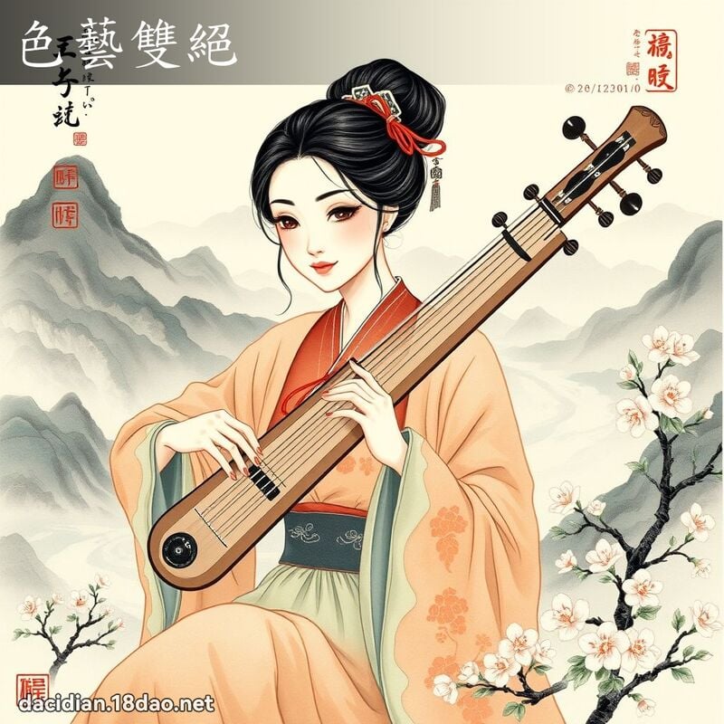 色艺双绝 配图