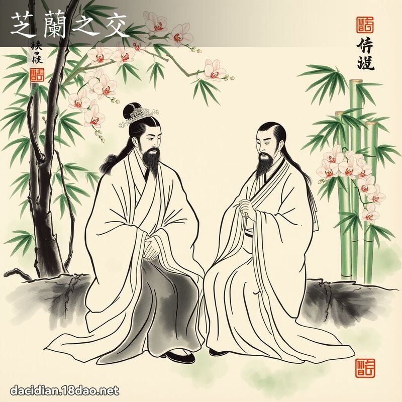 芝兰之交 配图