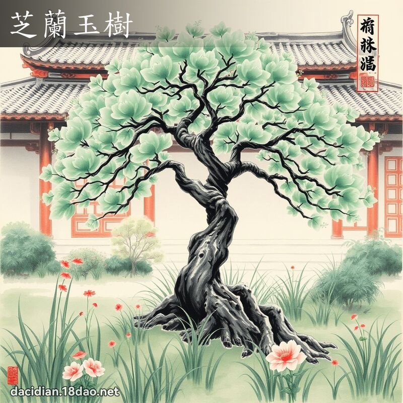 芝兰玉树 配图