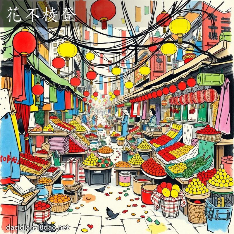 花不棱登 配图