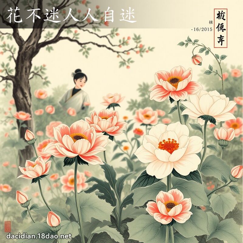 花不迷人人自迷 配图