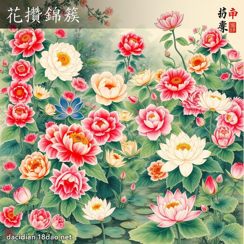 花攒锦簇 配图