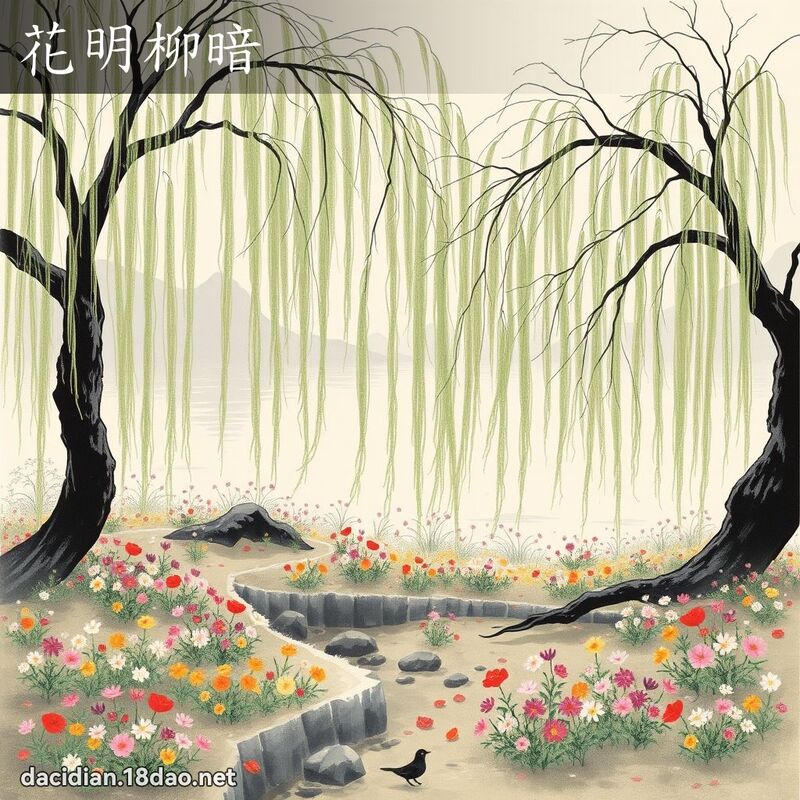 花明柳暗 配图