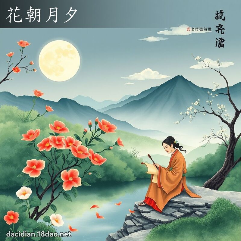 花朝月夕 配图