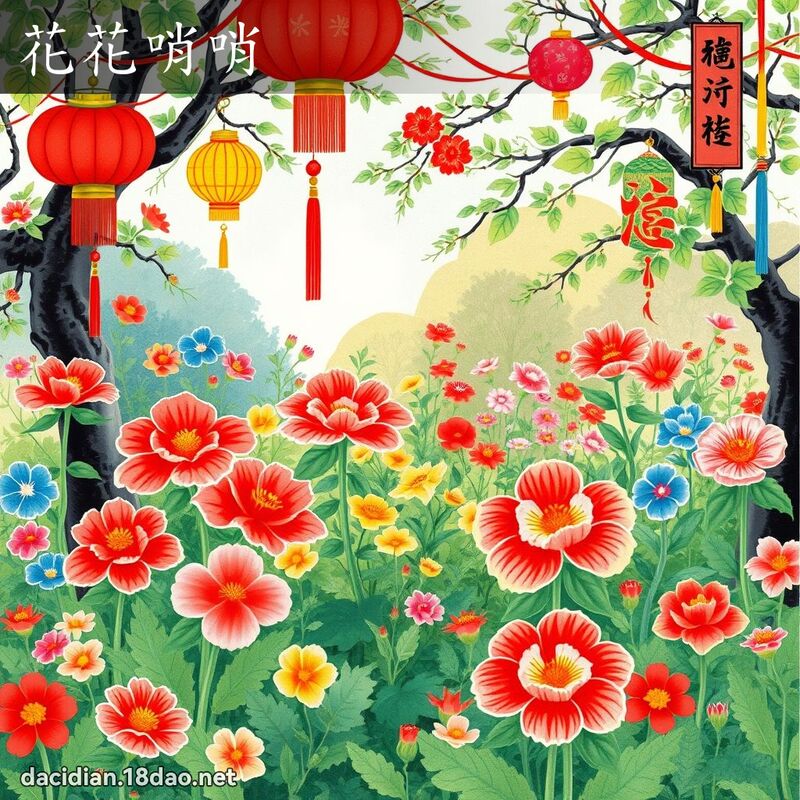 花花哨哨 配图