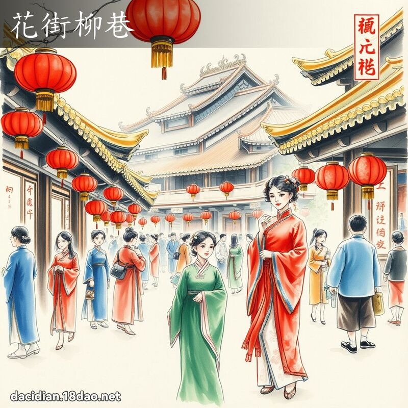 花街柳巷 配图