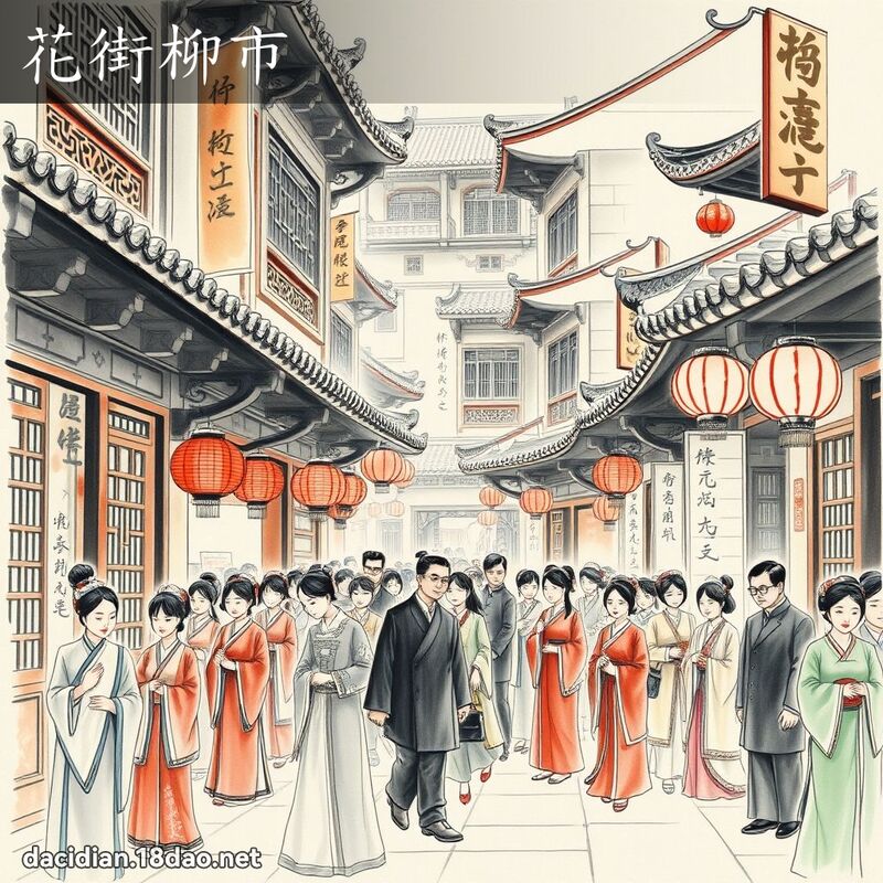 花街柳市 配图