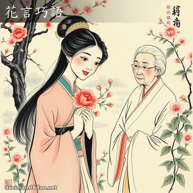 花言巧语 配图