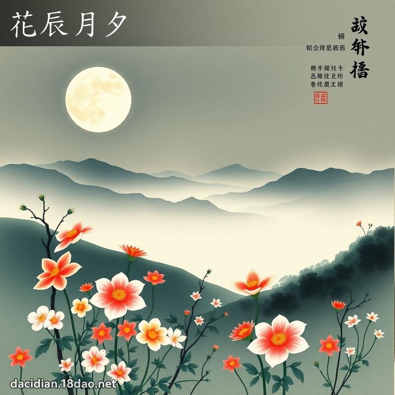 花辰月夕 配图