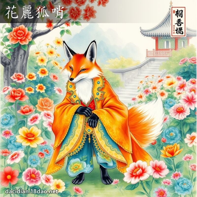 花丽狐哨 配图