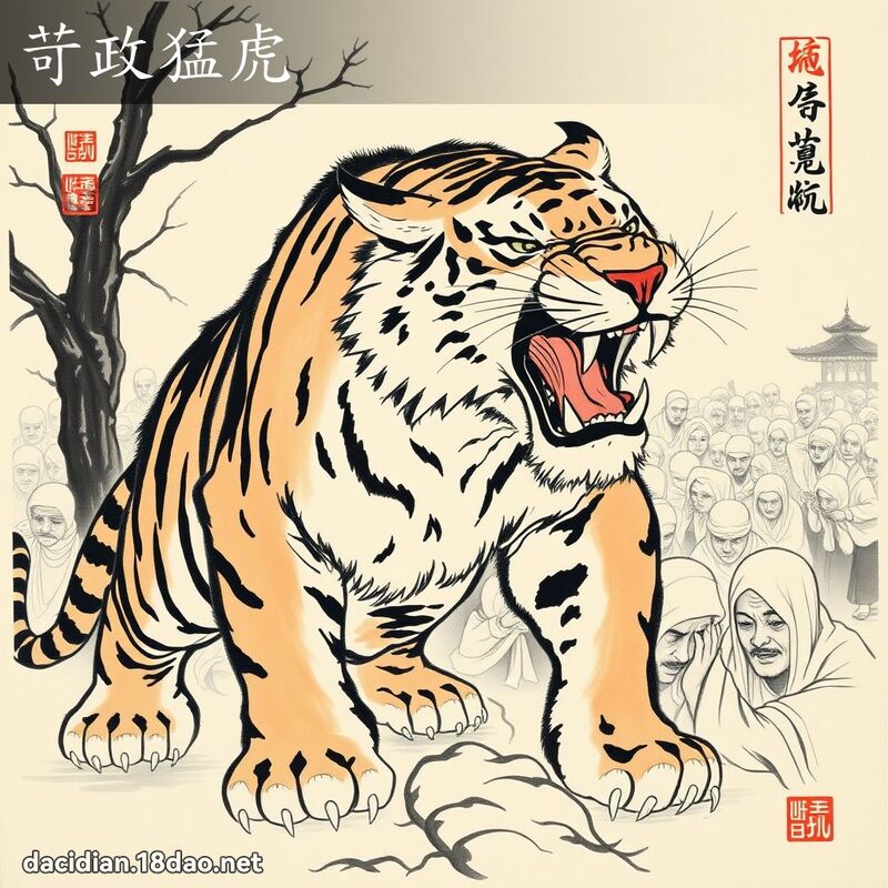 苛政猛虎 配图
