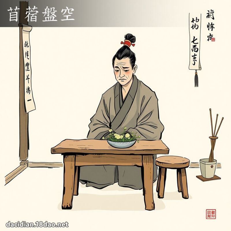 苜蓿盘空 配图