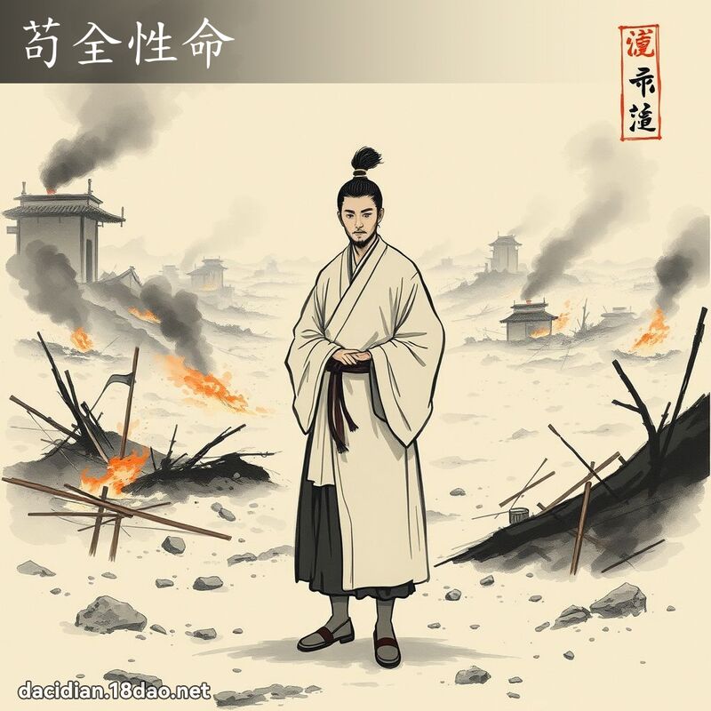 苟全性命 配图