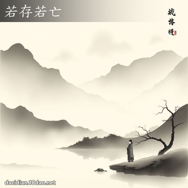若存若亡 配图