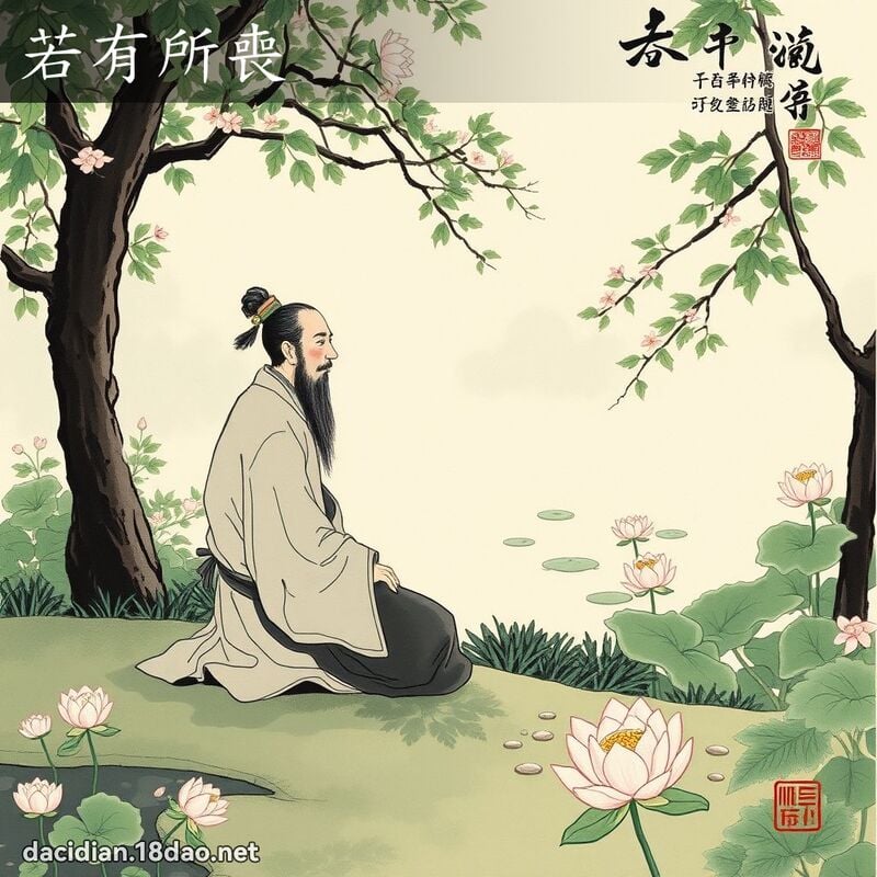 若有所丧 配图