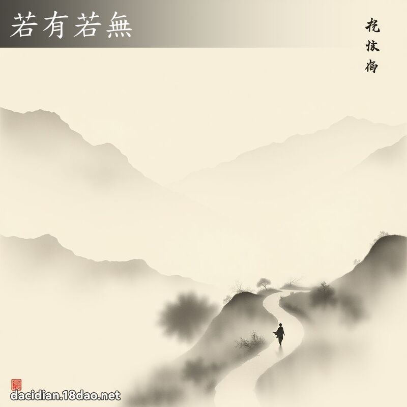 若有若无 配图