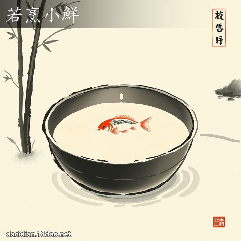 若烹小鲜 配图