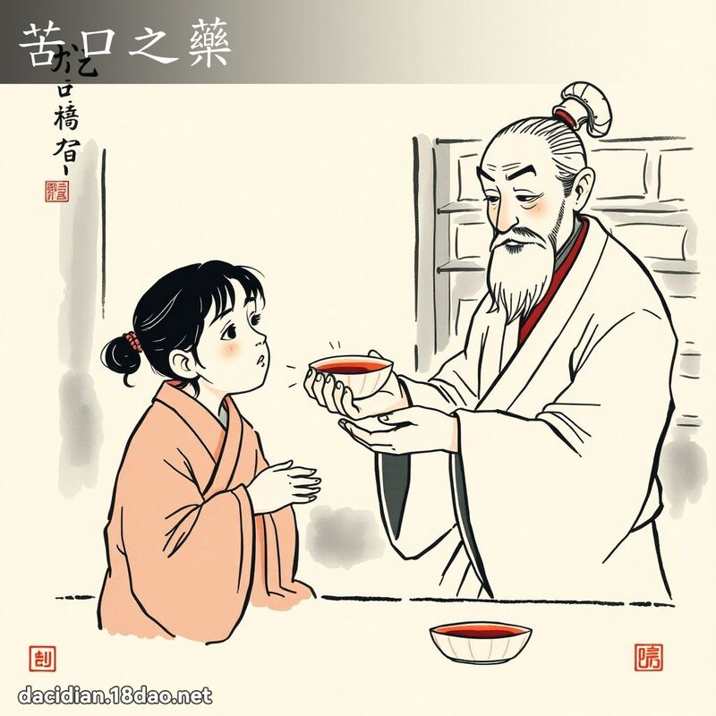 苦口之药 配图