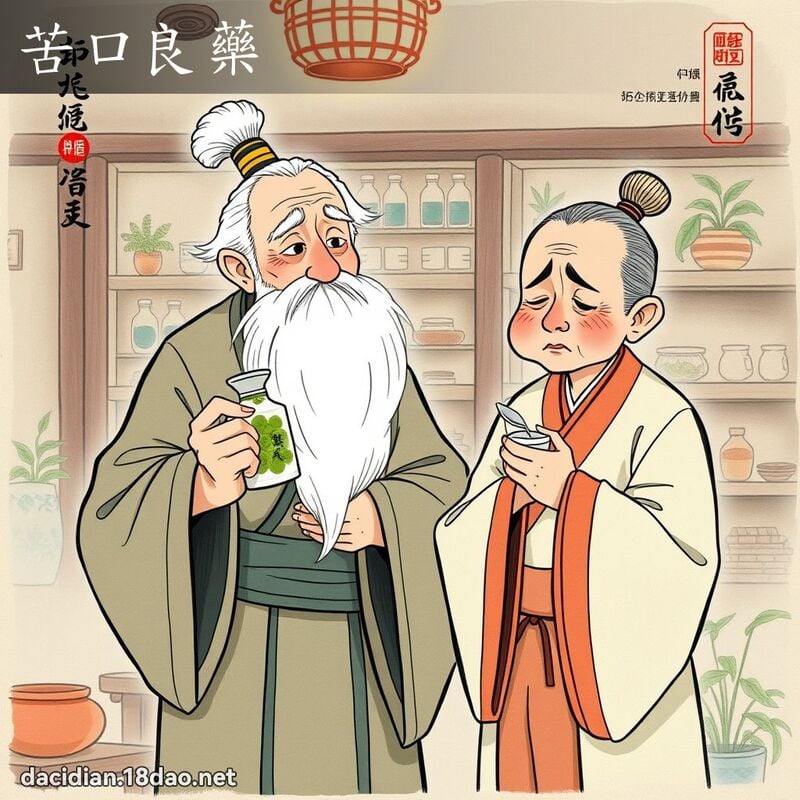 苦口良药 配图