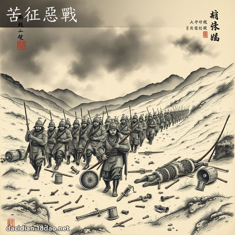 苦征恶战 配图