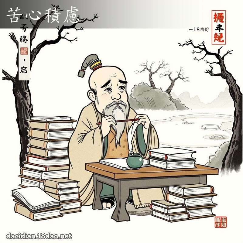 苦心积虑 配图