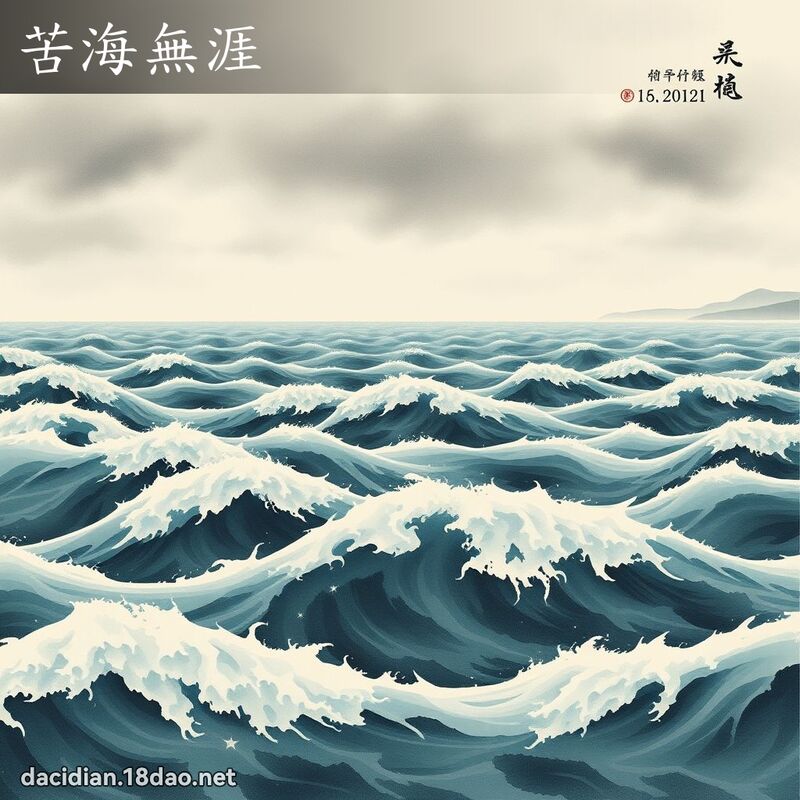 苦海无涯 配图