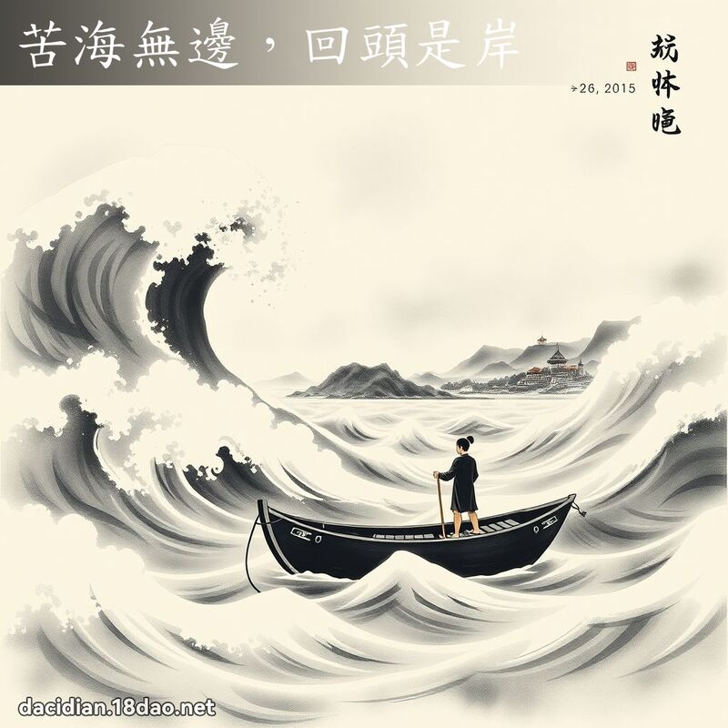 苦海无边,回头是岸 配图