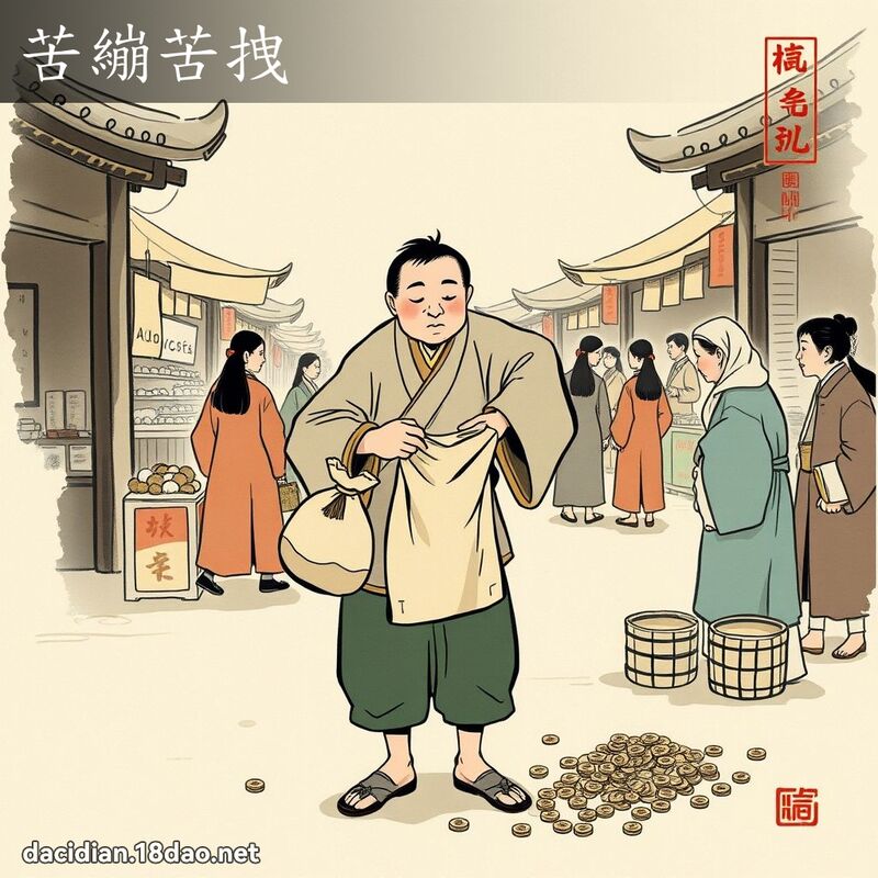 苦绷苦拽 配图