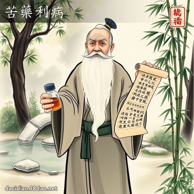 苦药利病 配图