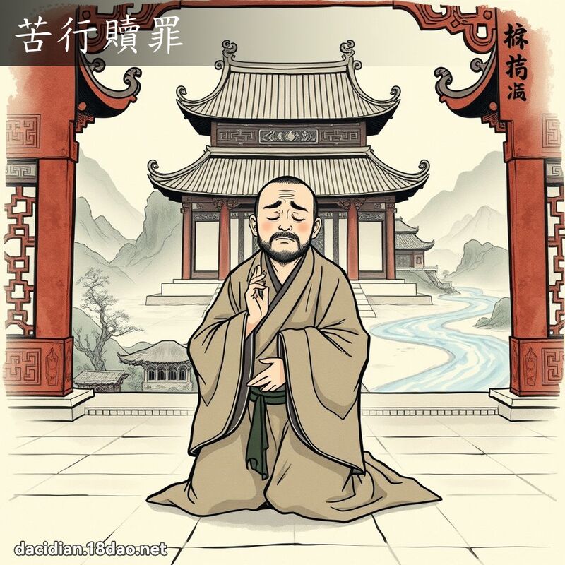 苦行赎罪 配图