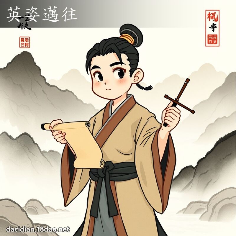 英姿迈往 配图