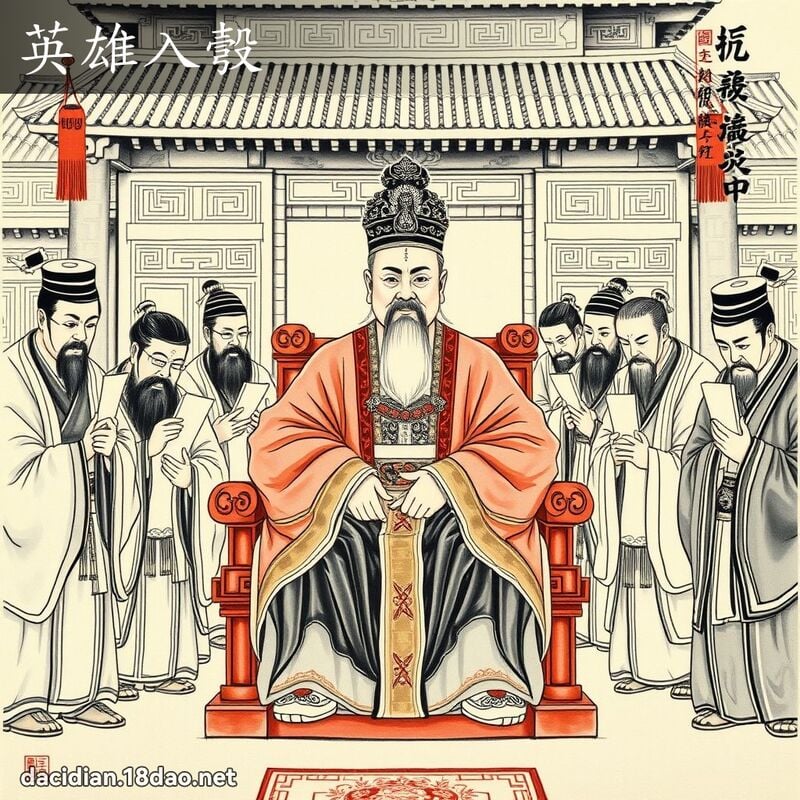 英雄入彀 配图