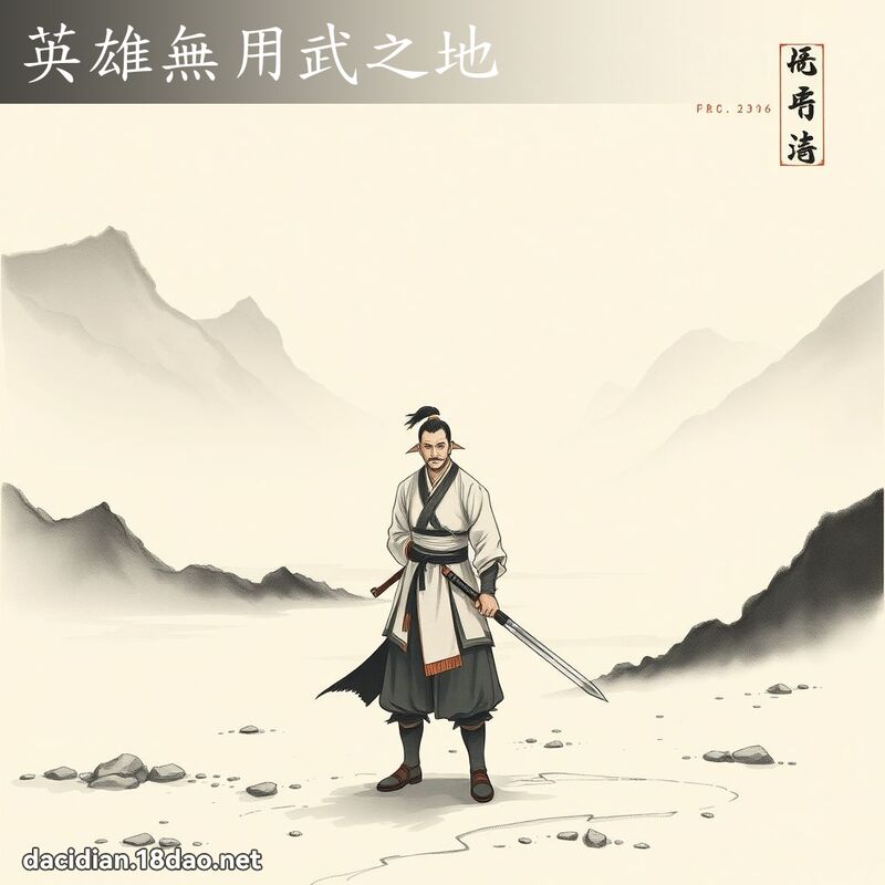 英雄无用武之地 配图