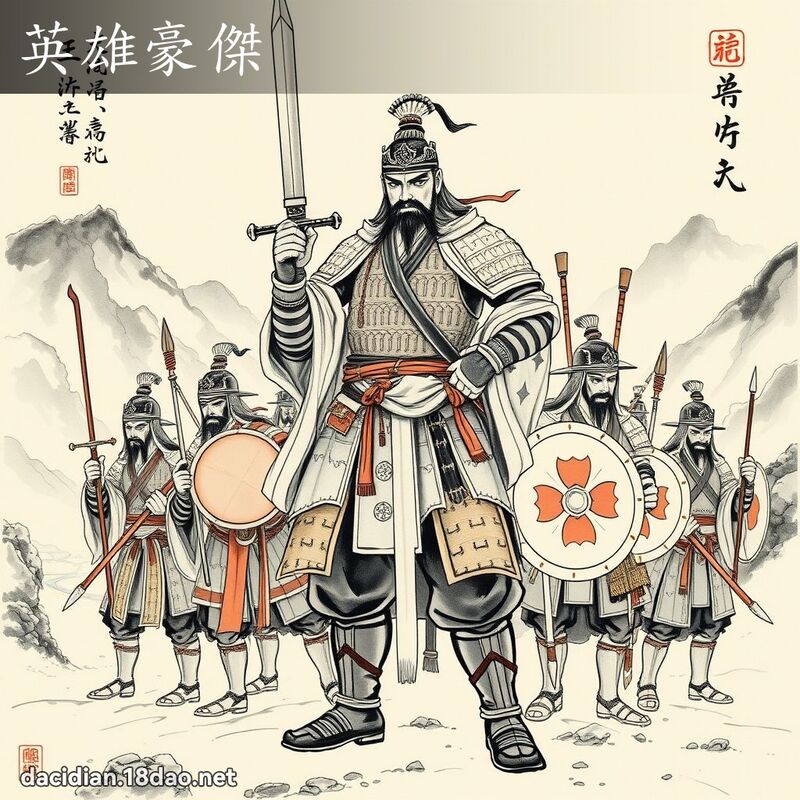 英雄豪杰 配图