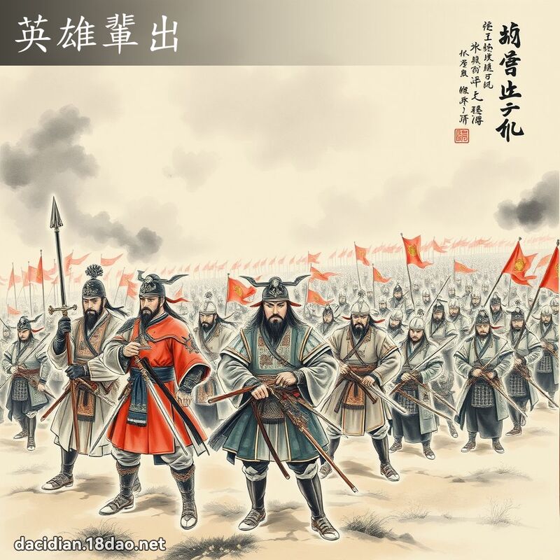 英雄辈出 配图
