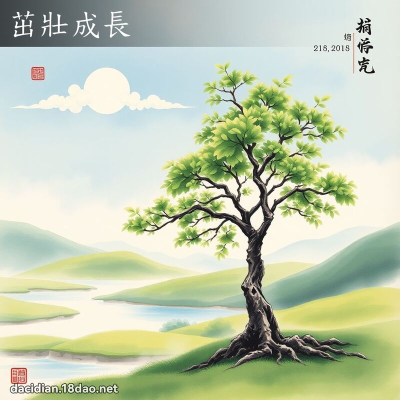 茁壮成长 配图