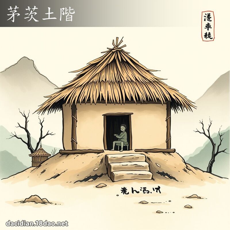 茅茨土阶 配图