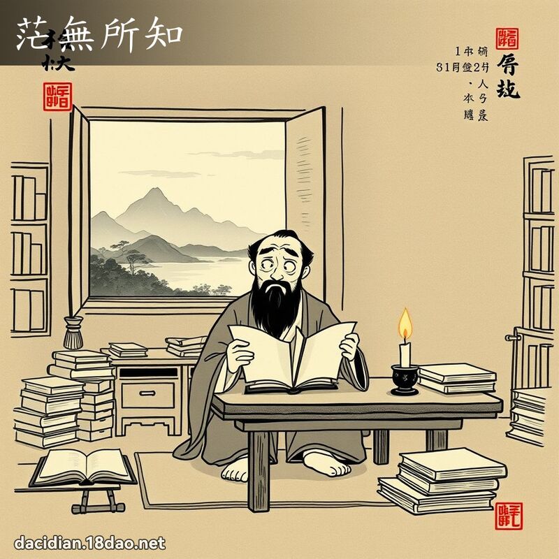茫无所知 配图
