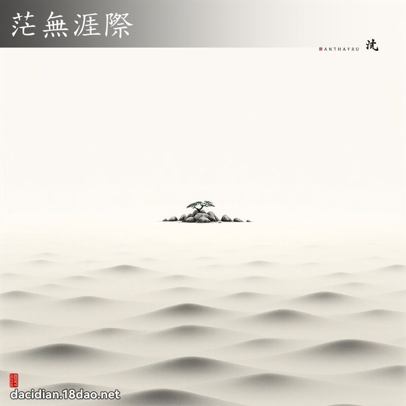 茫无涯际 配图