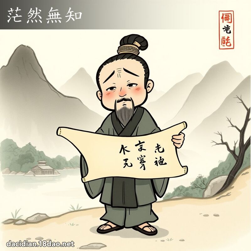 茫然无知 配图