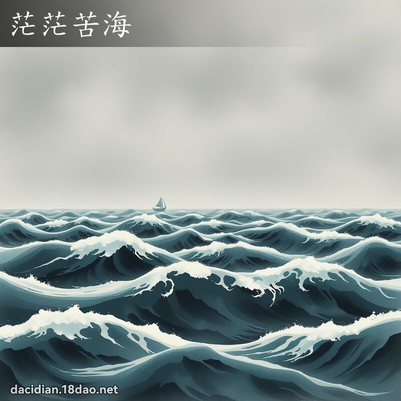 茫茫苦海 配图