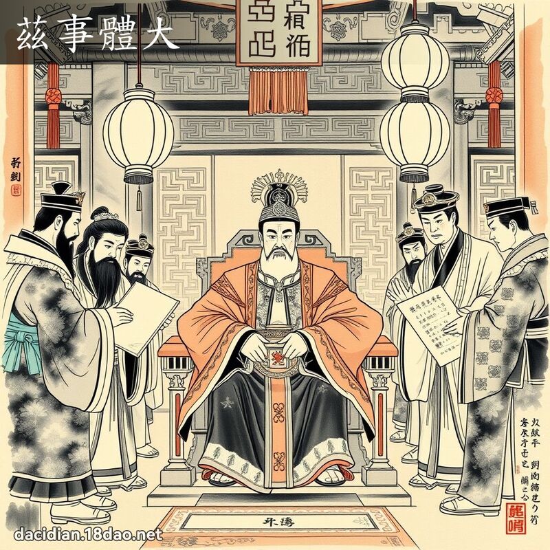 兹事体大 配图